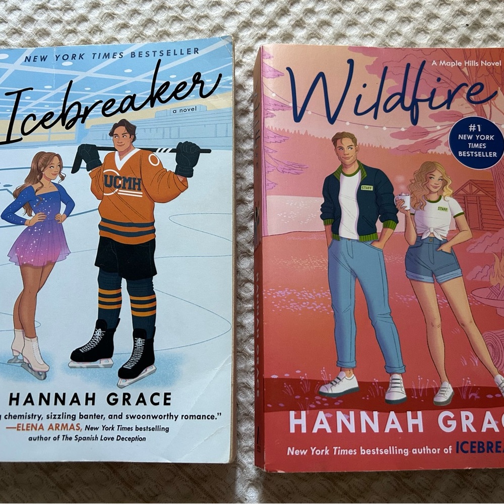 Anna Grace 'Icebreaker' and 'Wildfire' Book Set